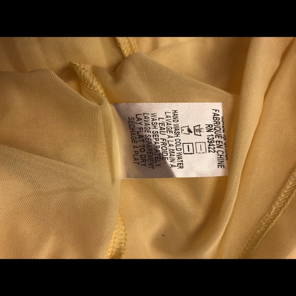 Tobi Yellow Around-The-Globe Skirt - Picture 7 of 8